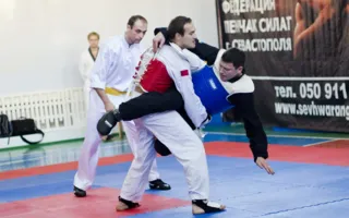 Второй чемпионат Украины по единоборству пенчак силат в Севастополе