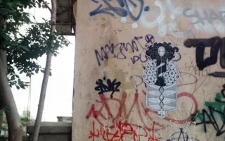 Стрит-арт Натальи Грезиной, или какой язык приемлем для улицы