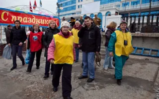 На пляже Хрустальный «моржи» продемонстрировали свою силу, красоту и выносливость
