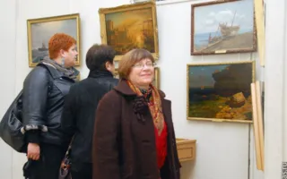 Морские пейзажи на выставке «Мемориал И.К. Айвазовского» в Севастополе