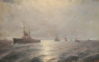 Морские пейзажи на выставке «Мемориал И.К. Айвазовского» в Севастополе