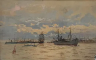 Морские пейзажи на выставке «Мемориал И.К. Айвазовского» в Севастополе