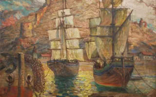 Морские пейзажи на выставке «Мемориал И.К. Айвазовского» в Севастополе