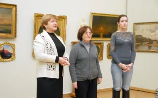 Морские пейзажи на выставке «Мемориал И.К. Айвазовского» в Севастополе