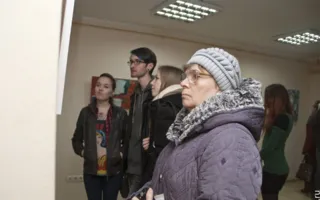 Выставка современного искусства в пропорции шесть абстракций Коваленко к семи графическим образам Грезиной
