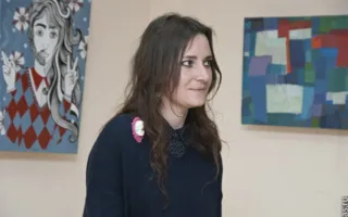 Выставка современного искусства в пропорции шесть абстракций Коваленко к семи графическим образам Грезиной