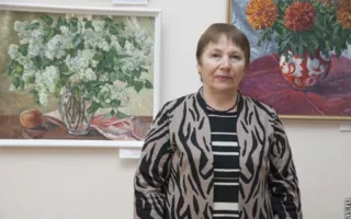 Весеннее настроение на персональной выставке картин Людмилы Люлько