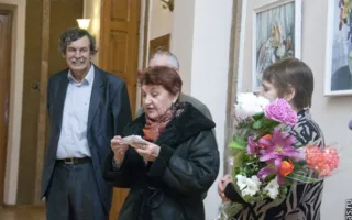 Весеннее настроение на персональной выставке картин Людмилы Люлько