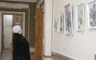 Весеннее настроение на персональной выставке картин Людмилы Люлько
