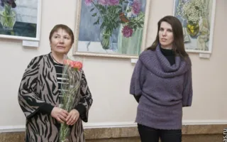 Весеннее настроение на персональной выставке картин Людмилы Люлько