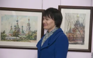 Акварельная графика талантливого педагога и художника Анатолия Терентьева представлена на его персональной выставке
