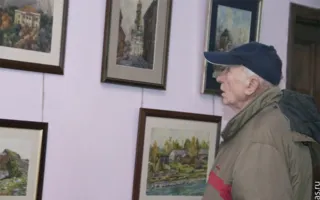 Акварельная графика талантливого педагога и художника Анатолия Терентьева представлена на его персональной выставке