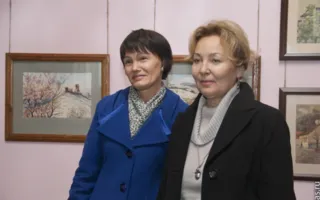 Акварельная графика талантливого педагога и художника Анатолия Терентьева представлена на его персональной выставке