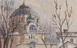 Акварельная графика талантливого педагога и художника Анатолия Терентьева представлена на его персональной выставке