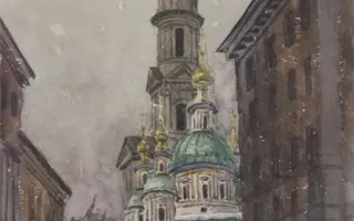 Акварельная графика талантливого педагога и художника Анатолия Терентьева представлена на его персональной выставке