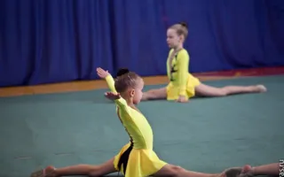 В Севастополе состоялся первый чемпионат города по эстетической гимнастике среди юных гимнасток