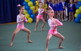 В Севастополе состоялся первый чемпионат города по эстетической гимнастике среди юных гимнасток