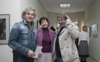 Юбилейная выставка картин в выставочном зале Севастопольского филиала Российского экономического университета имени Г.В. Плеханова