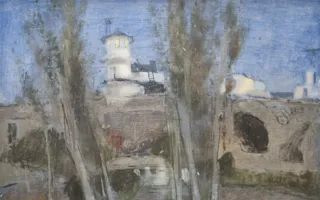 Юбилейная выставка картин в выставочном зале Севастопольского филиала Российского экономического университета имени Г.В. Плеханова