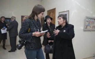 Юбилейная выставка картин в выставочном зале Севастопольского филиала Российского экономического университета имени Г.В. Плеханова