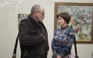 Юбилейная выставка картин в выставочном зале Севастопольского филиала Российского экономического университета имени Г.В. Плеханова