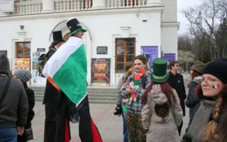 В Севастополе любители кельтской культуры устроили парад в честь святого Патрика