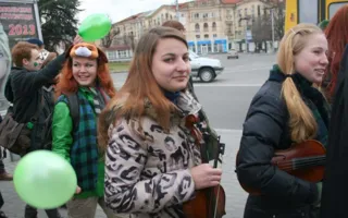 В Севастополе любители кельтской культуры устроили парад в честь святого Патрика