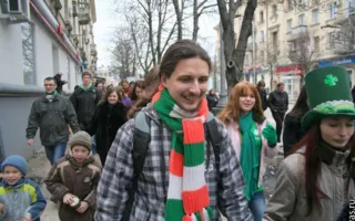 В Севастополе любители кельтской культуры устроили парад в честь святого Патрика