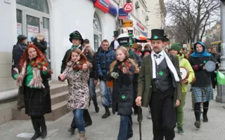 В Севастополе любители кельтской культуры устроили парад в честь святого Патрика