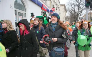 В Севастополе любители кельтской культуры устроили парад в честь святого Патрика