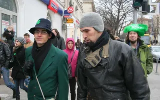 В Севастополе любители кельтской культуры устроили парад в честь святого Патрика