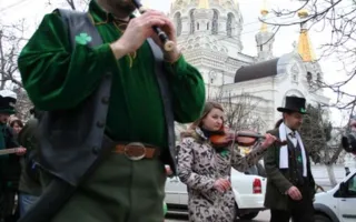 В Севастополе любители кельтской культуры устроили парад в честь святого Патрика