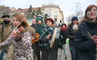 В Севастополе любители кельтской культуры устроили парад в честь святого Патрика