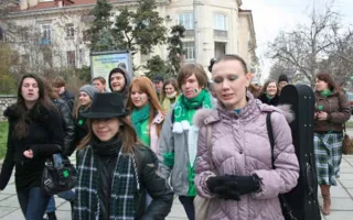 В Севастополе любители кельтской культуры устроили парад в честь святого Патрика