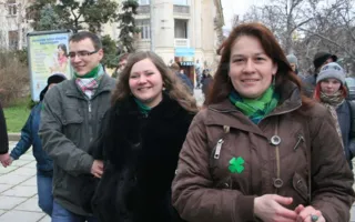 В Севастополе любители кельтской культуры устроили парад в честь святого Патрика