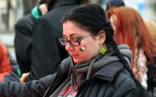 В Севастополе любители кельтской культуры устроили парад в честь святого Патрика