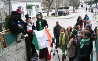 В Севастополе любители кельтской культуры устроили парад в честь святого Патрика