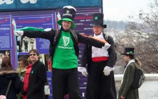 В Севастополе любители кельтской культуры устроили парад в честь святого Патрика