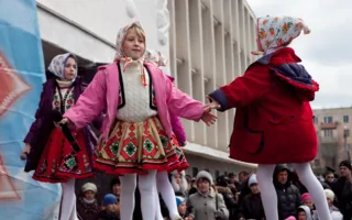 В Севастополе отгуляли весёлую масленицу