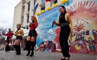 В Севастополе отгуляли весёлую масленицу