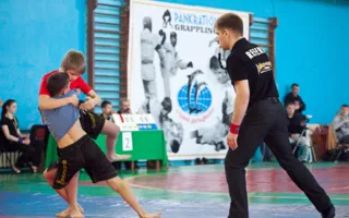 Древнегреческий панкратион дебютировал в Севастополе Чемпионатом Украины