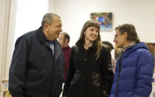 Колоритная и самобытная живопись Александра Репки на его персональной выставке