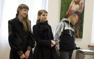 Колоритная и самобытная живопись Александра Репки на его персональной выставке