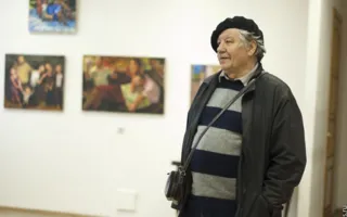Колоритная и самобытная живопись Александра Репки на его персональной выставке
