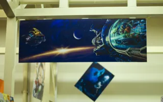 Космическое будущее на выставке графики проекта «СССР-2061»