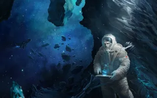 Космическое будущее на выставке графики проекта «СССР-2061»