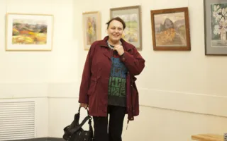 Лёгкая колоритная акварельная графика Елены Лимоновой на её персональной выставке
