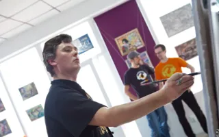 Выставка севастопольского художника Алексея Тюкина в рамках проекта «Арт-воскресенье» на «SevStar.Fm»