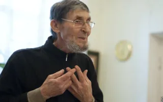 Воспоминания севастопольского писателя Василия Куликова о войне на встрече, посвященной 69-ой годовщине освобождения Балаклавы