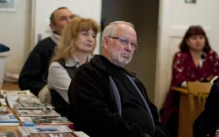 Воспоминания севастопольского писателя Василия Куликова о войне на встрече, посвященной 69-ой годовщине освобождения Балаклавы